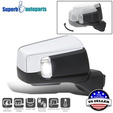 Right Side For 2019-2026 Gmc Serria 1500 Chrome Power Heated Mirrortempbsd Right Side For 2019-2026 Gmc Serria 1500 Chrome Power Heated Mirrortempbsd