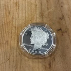 1oz Peace Silver Dollar 2023 Coin In Capsule Beatification And Tone