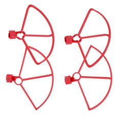 4 Red Propellers Blades Protectors Props Guards for DJI Mini 3 Pro Drone Parts