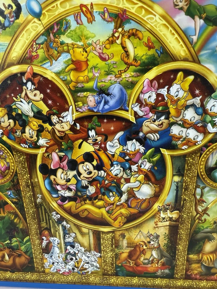 Ravensburger 1000pc The Best Disney Themes. 2006 Jigsaw Puzzle HTF - Image 2 of 4