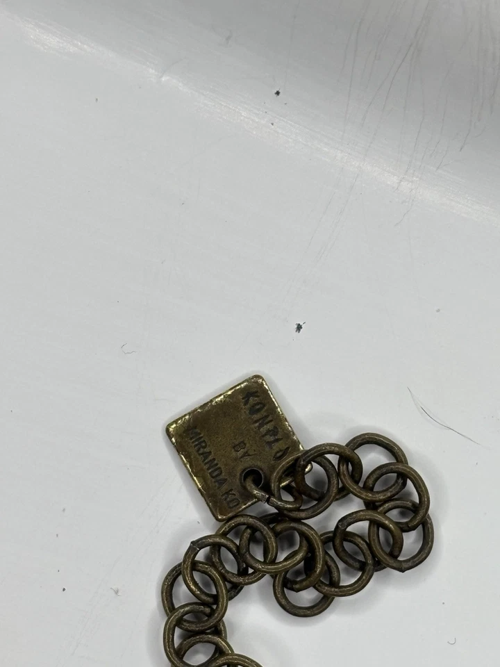 Colar Inside Out Konplott colar orquídea híbrido rosa cristal vitrine prata - Imagem 3 de 4