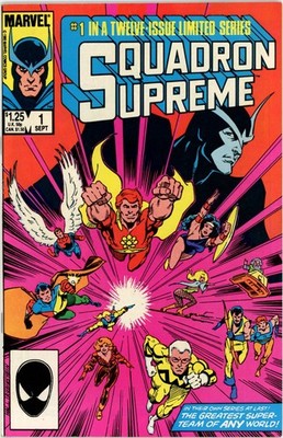 Squadron Supreme #1 1985 Marvel Comics FN/VF Comic Book Direct Edition
