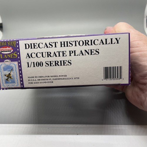 Postage Stamp Planes 1:100 F9F Panther USMC VMFT-20, NIB 5393-1 - Picture 7 of 11