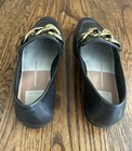 Dolce Vita Crys Loafer W/ Chain Embellishment, Black, Size 7 — photo 4