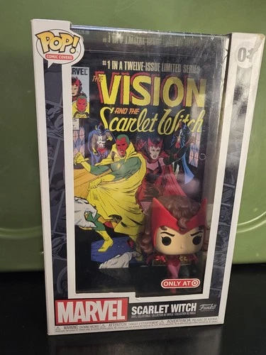 Funko Pop! Comic Book Cover with Case: Marvel - Scarlet Witch - Target...