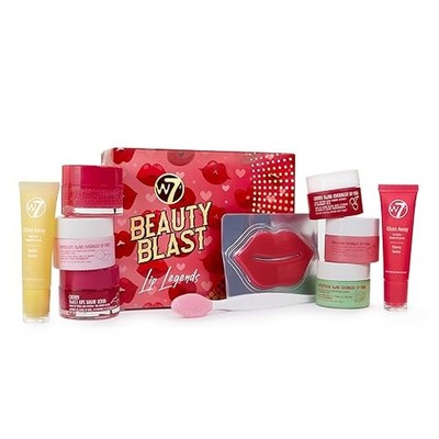 W7 Beauty Blast Lip Legends Sweet Dreams Geschenkset   Lippenpflege Box mit Lipp