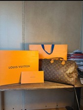 Louis Vuitton Speedy 35 Monogram Sac à Main pour Femme - Marron (M41524)