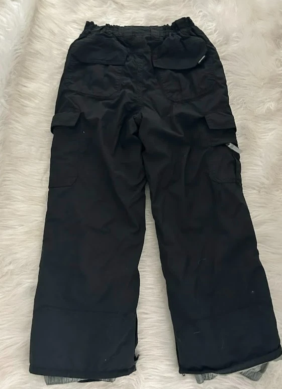 Ripzone Youth Core Snow Pants Size M Black 5000mm Waterproof Ski Snowboard - Image 3 of 4
