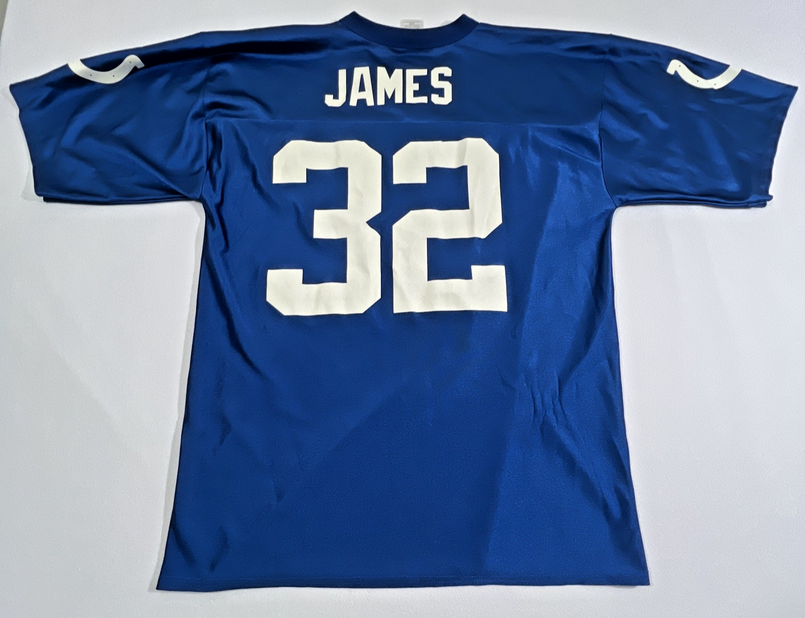 Vintage 90s Edgerrin James #32 Indianapolis Colts Jersey Men’s Large Blue NFL