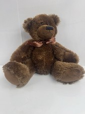 Bonito oso de peluche vintage aplauso marrón rico 68344