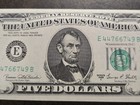 1969 C Federal Reserve $5 Five Dollar Bill Banknote Richmond, VA NICE UNC — photo 3