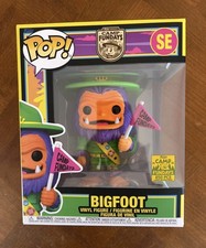 Funko Pop Bigfoot Black Light 6” – Camp Fundays 2023 – GRAIL – LE 850 – MINT