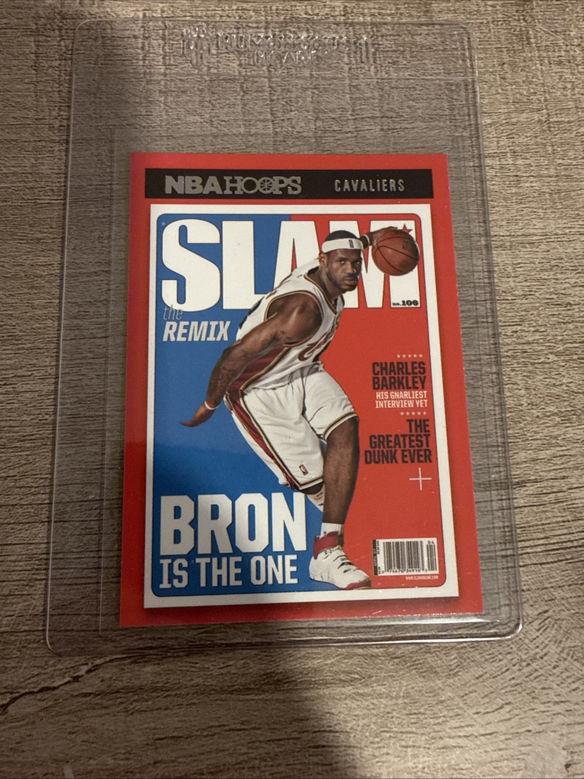 LeBron James NBA Hoops 2020-2021 Slam Cover SSP #2 *Bron is the One*