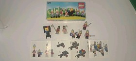  Lego 677 6077 Knight's Procession Castle Set W/Complete Box & Manual Vintage