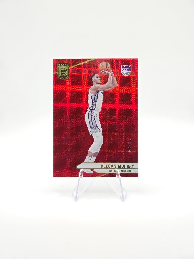 Keegan Murray 2022-23 Panini Donruss Elite Asia Red Hyper SP /88 #113 Kings