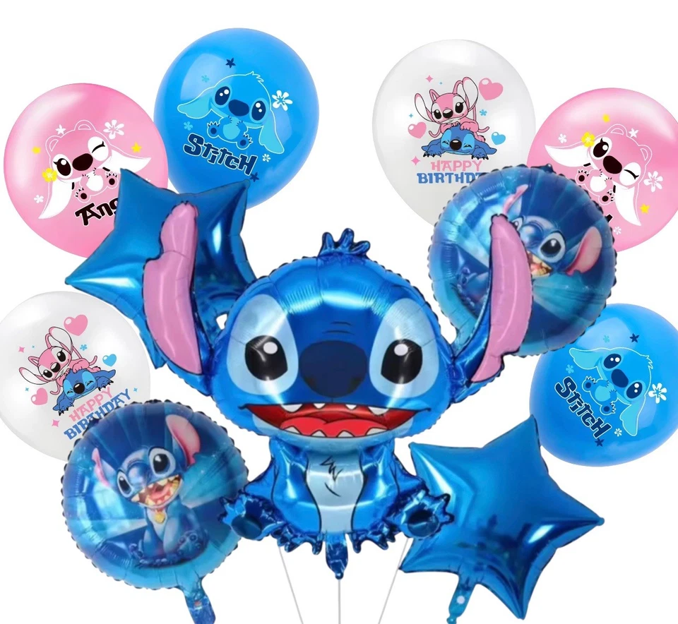 Stitch Balloons Birthday Party (11 Pcs)
