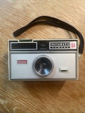 Kodak Instamatic 104 Camera w/Case - Untested- Parts or Repair