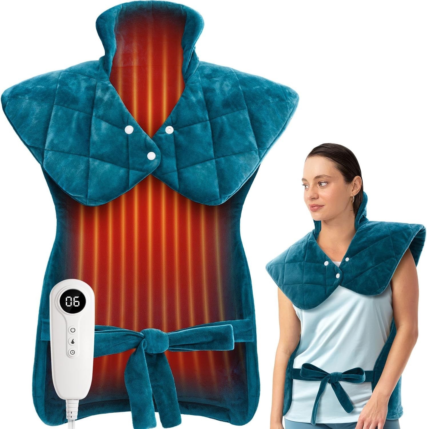 For Neck, Shoulders And Back Pain Rel... Fast Ship