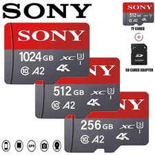 1TB SONY Ultra Micro SD/TF Flash Memory Card Micro SD Card High Speed Free