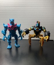 Mr Beast Labs Hybrids Aracno-ape and Panther Loose Complete Figure lot of 2 