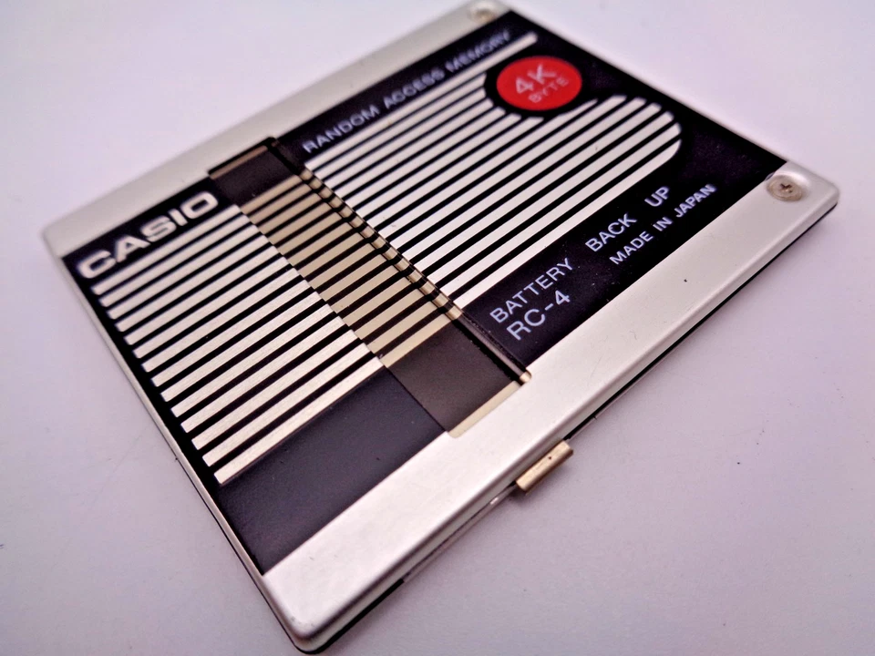 CASIO POCKET COMPUTER RC-4 MEMORY CARD ✅ NEUWERTIG - Bild 3 von 4