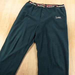 vtg 90s y2k AIRWALK embroidered graffiti logo fleece base layer sweatpants XL
