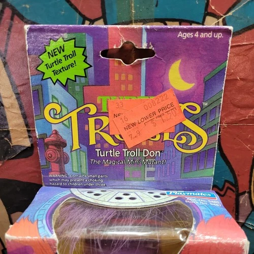 Vintage TMNT Turtle Troll Don Sealed in Packaging Complete 1992