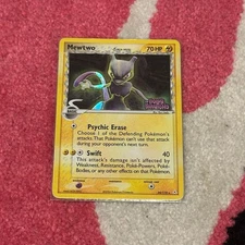 Mewtwo [Reverse Holo] #24 – Pokémon EX Holon Phantoms – Played 