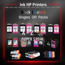 Ink Cartridge Compatible with HP Printers Black OR Color XL Office Supply lot