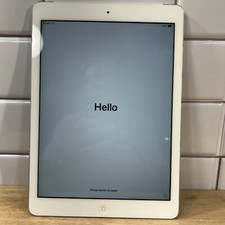 Apple iPad Air 64GB A1475 2014 Silver Cellular Sprint MF027LL/A
