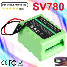 3500mAh for Shark 18V Battery SV780 Ni-Mh SV780-N SV760 Series XB780N Vacuum NEW