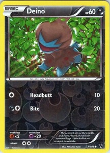 Deino 77/101 Common - Pokemon TCG B&W 3: Noble Victories - Reverse Holo (NM)