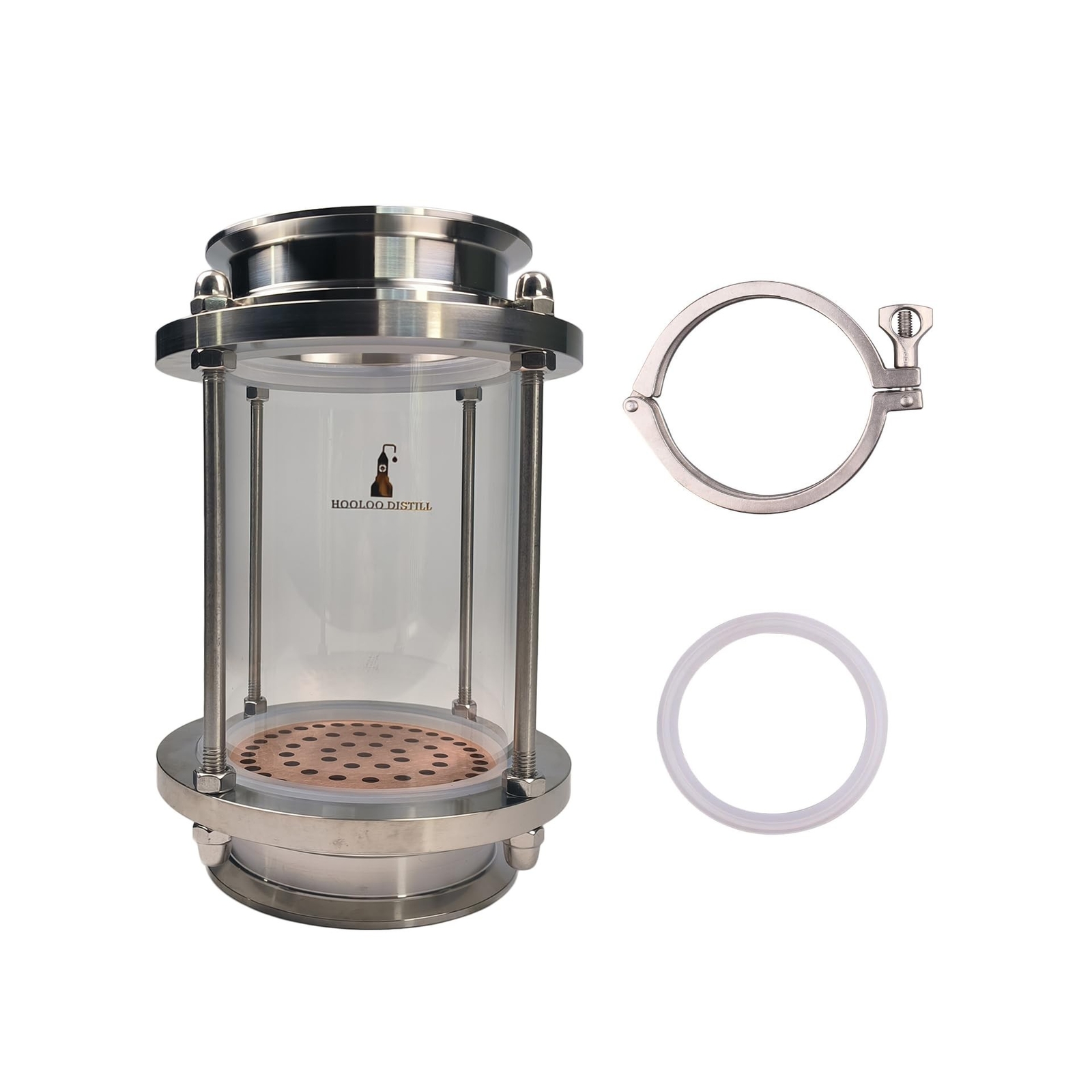 4" Tri-clamp Front Gin Basket Aroma Basket