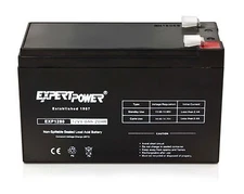 ExpertPower 12V 8AH Long Life, Rechargeable Battery replaces Goldtop HG #GT12080