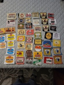 Belgium Beer Labels  Rare! From 60's Thru Early 2000's