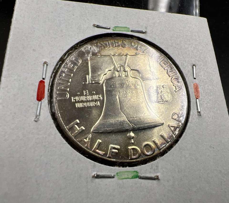 1960 P Franklin Silver Half Dollar Coin Choice BU UNCIRCULATED Nice ...