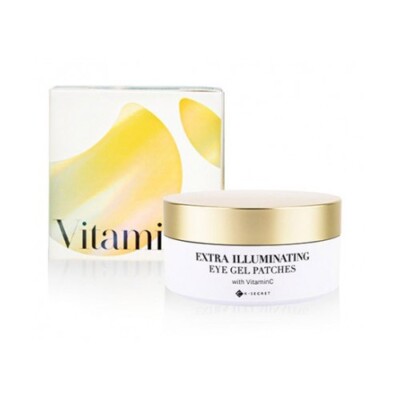 K-SECRET Extra Illuminating Eye Gel Patches with Vitamin C 102g (60patches)