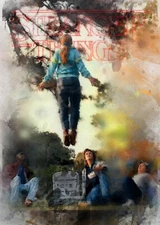 Sadie Sink "Max" #1 Sketch Card Limited #ed/100 John Rudolph Signed SSP Stranger