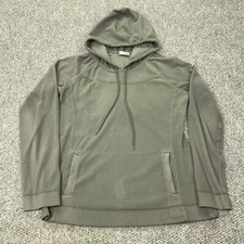 Columbia Womens Fleece Hoodie Medium Gray Sweatshirt