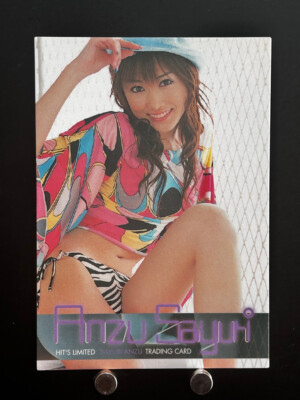 Sayuri Anzu Japanese Idol Card Hit's Limted 63 Visual Photocards Collection 2005