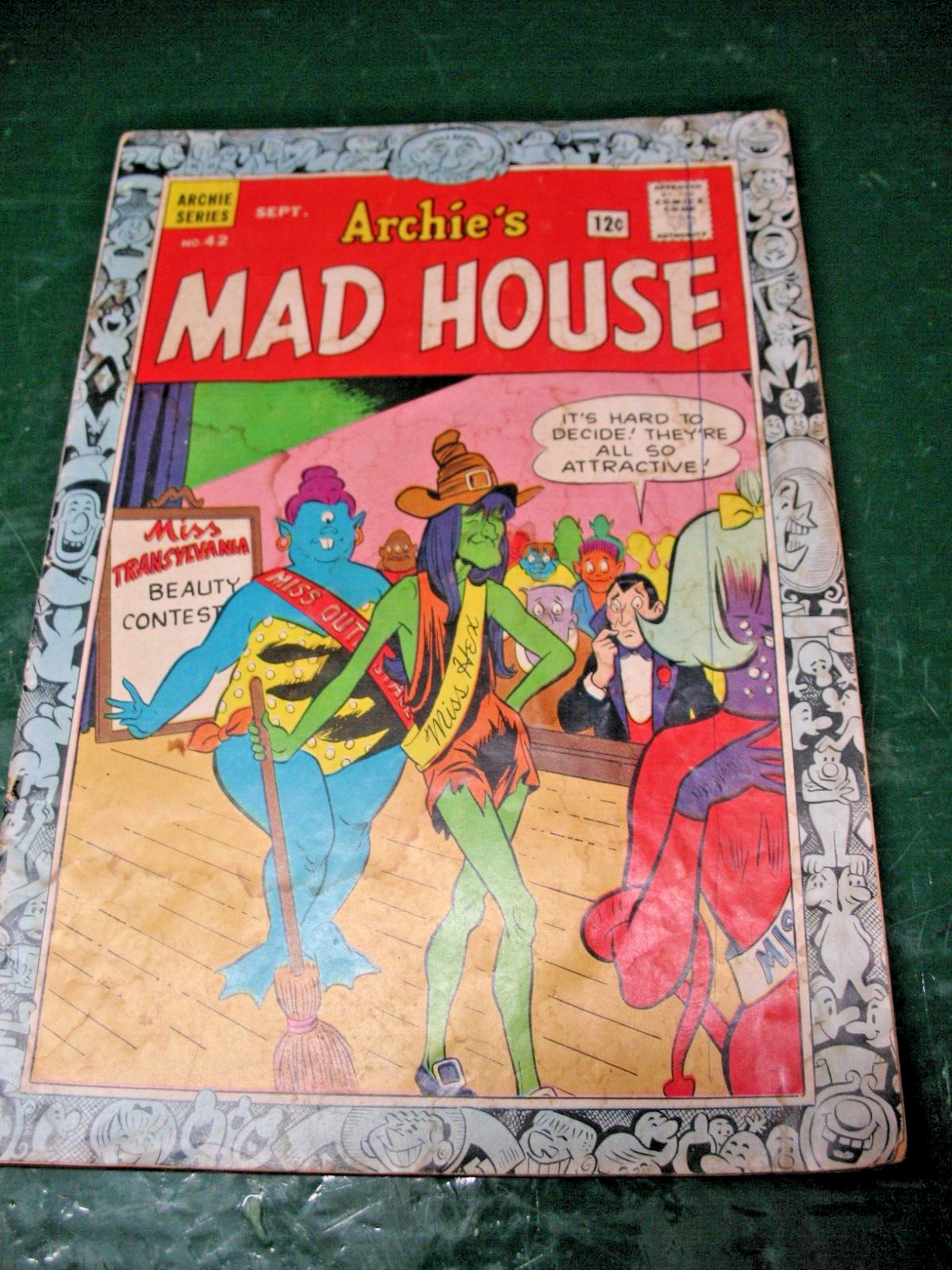 VINTAGE ARCHIE'S MAD HOUSE COMIC BOOK SEPT 1965 No. 42