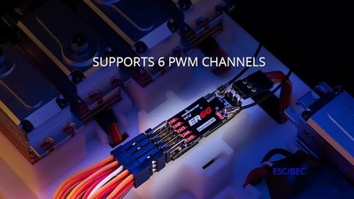 RadioMaster ER6G 2.4ghz PWM ExpressLRS 6 Channel Dual Antenna Receiver ER6G with