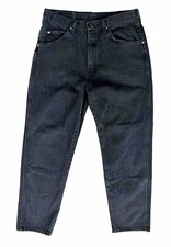 Vintage Wrangler Black Highwaisted Mom Jeans 32 Waist 32X31 A9 Model Off Duty