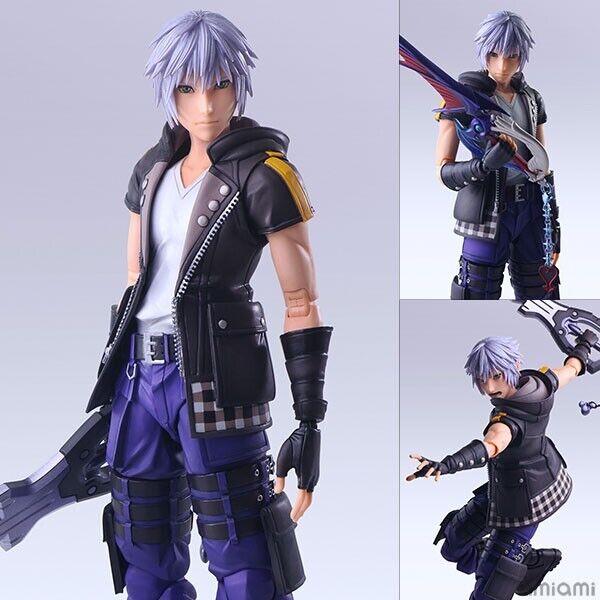 KINGDOM HEARTS III PLAY ARTS KAI Action Figure - RIKU Deluxe Ver