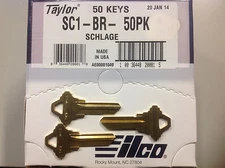 Schlage SC1 Key Blanks Box 50 by ILCO