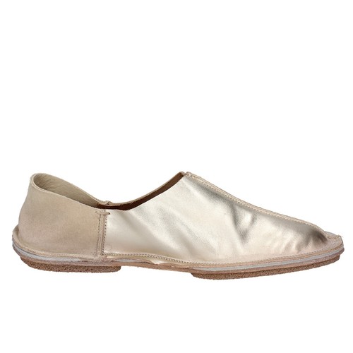 Damen schuhe MOMA 37 EU mokassins platin leder EY636-37 - Photo 3 sur 5