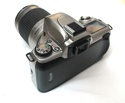 NIKON F65 SLR 35mm Film Camera 28-100mm AF Nikkor Lens, in Working