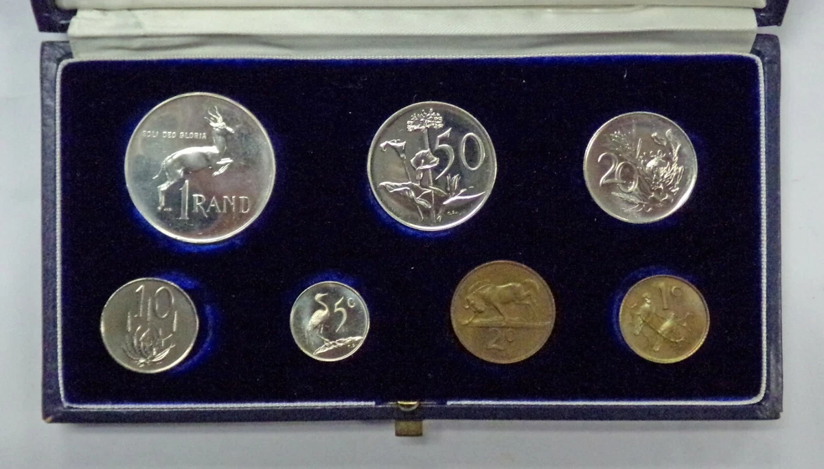 レソト王国 1966年独立記念プルーフセット 金貨3枚セットと銀貨4枚セット レソト王国 1966年独立記念プルーフセット 金貨3枚セットと銀貨4