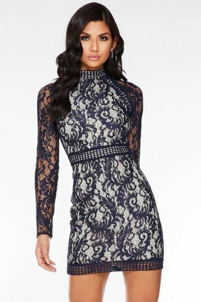 Long Sleeve Bodycon Mini Dress 