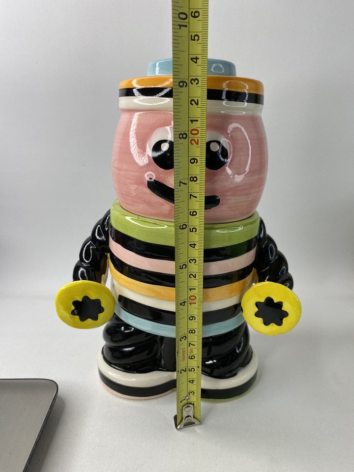 Vintage Cookie/Lolly Jar Licorice Allsorts Man Ontrack 201415 Ceramic Novelty eBay